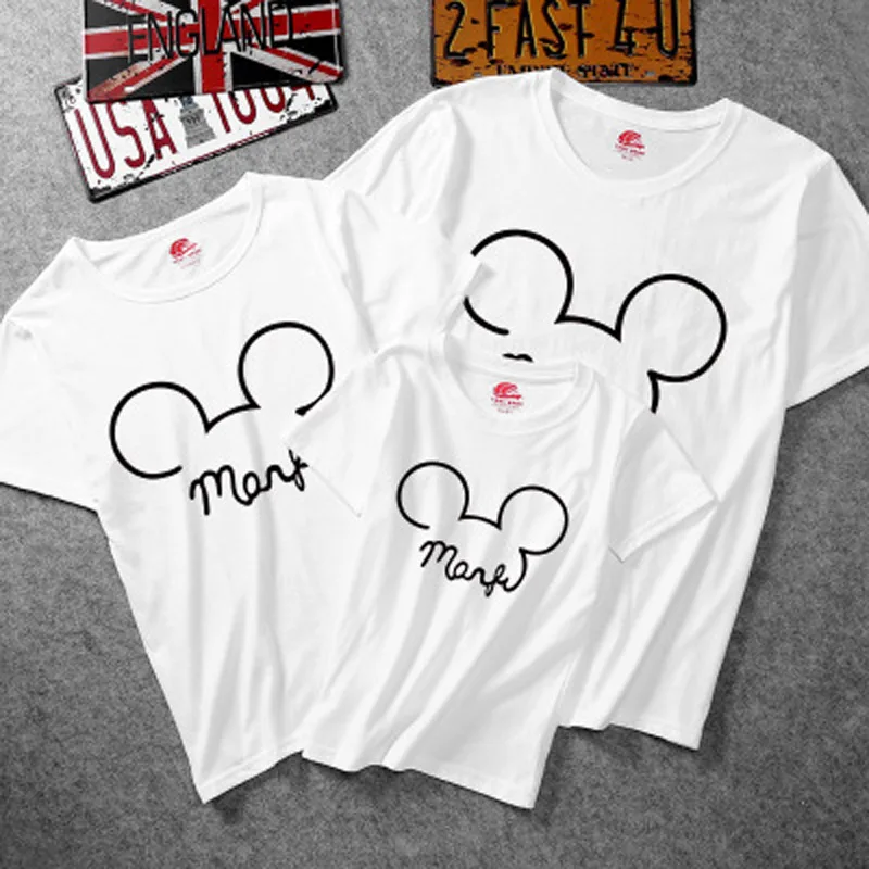 mickey mouse t shirt family