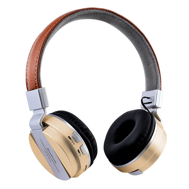 VAORLO беспроводные Bluetooth наушники стерео звук с микрофоном TF карта FM Аудио Mp3 плеер
