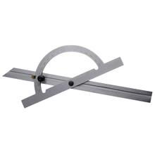 Discount! Adjustable Angle Protractor 150*300mm Stainless Steel 10-180 Degree Angle Gauge Tools Caliper Measure Tools