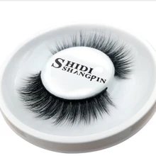 Новинка, 1 пара 3D норки ресниц реального норки Мех животных ручной работы пересечения ресницы Индивидуальный Газа толщиной натуральных ресниц макияж beuty инструмент#43