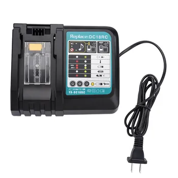

DC18RC Li-ion Battery Charger 3A Charging for Makita 7.2V- 18V Power Tool US Plug Battery Charger 30A20