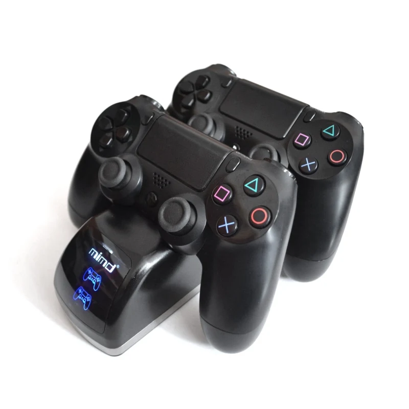 PS4 контроллер зарядное usb-устройство док-станция с 2 шт светодиодные панели для Sony Playstation4/PS4/Slim/PS4 Pro
