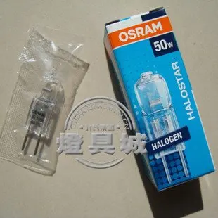 

OSRAM HALOSTAR STANDARD 12V halogen lamp,64415 10W 64425 20W G4,64432 35W 64440 50W GY6.35,UV filter tungsten capsule bulb