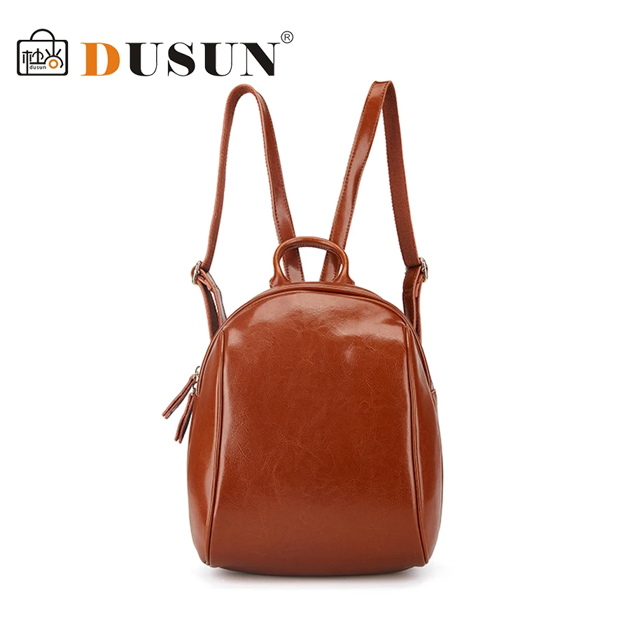 

DUSUN 2017 Real Genuine Leather Women Backpack School Bags Teenagers Fashion Ladies Backpack Bags New Arrival Backbag