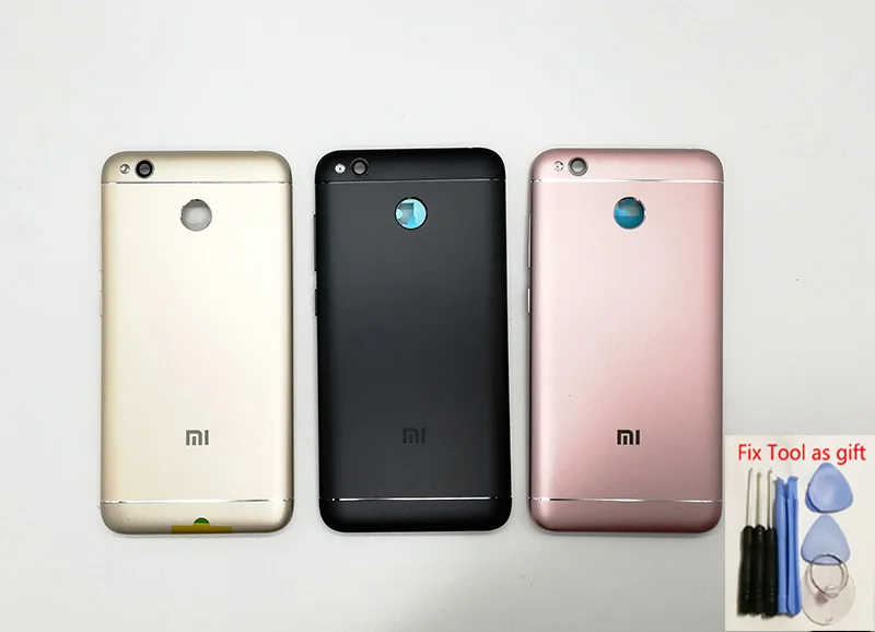 

Original Xiaomi Redmi 4X Rear Battery Housing Door Cover Metal Back Cover Replacement Parts for redmi4x housing