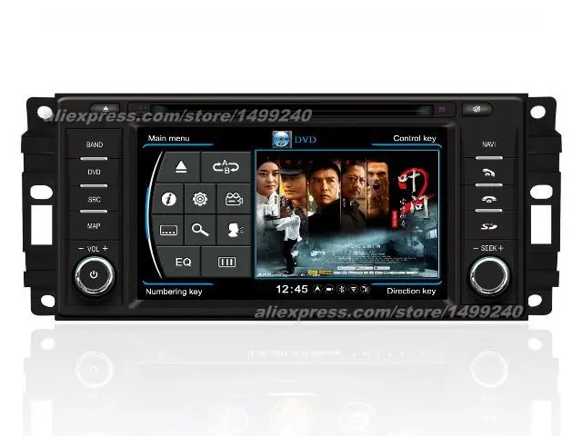 Для Dodge Journey 2008 ~ 2010 Автомобильная навигационная система GPS + радио ТВ DVD iPod BT 3G WIFI HD