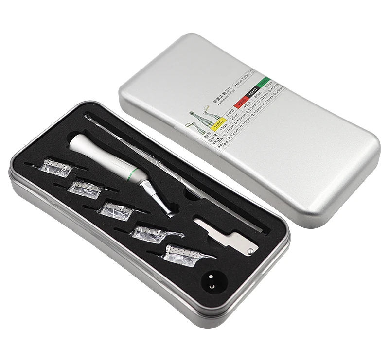US $199.60 Dental Orthodontic Interproximal Stripping Kit Orthodontic Reciprocating IPR Automatic Strips Contra Angle Adjacent Glazing Set