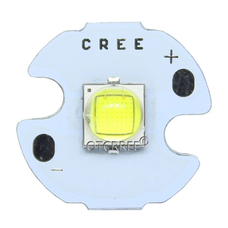 Cree XLamp XM-L2 XML2 T6 10 Вт Холодный белый 6500 к высокая мощность светодиодный светильник излучатель диод для вспышки светильник на 16 мм черный или белый PCB