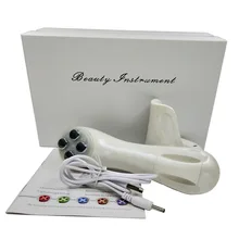 Игла бесплатно rf EMS Электропорация мезотерапия звуковая вибрация фотонное омоложение лифтинг для лица Отбеливание кожи массажер для красоты