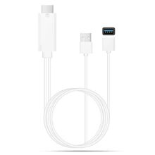 HDMI USB Проводная ТВ-палка 1080P Full-HD зеркальный кабель HDMI для системы IOS OS ТВ-Палка для Iphone samsung смартфонов планшетов