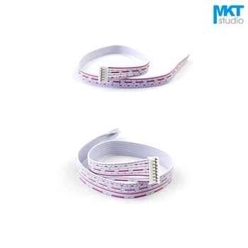 

100Pcs 20cm Single PH2.0 Header AWG26 Red White Wire Cable 11P 12P