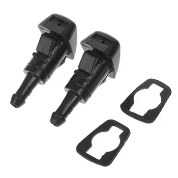 

2Pcs Car Windshield Washer Wiper Water Spray Nozzle 47186 Fit For Chrysler 300 Dodge Avenger Jeep Compass M77