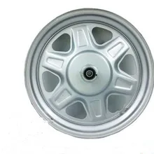 Электрический трехколесный стальной кольцевой аккумуляторное колесо ступица Переднее Колесо стальное кольцо 16*2,5/3,0 маленькие уплотненные аксессуары