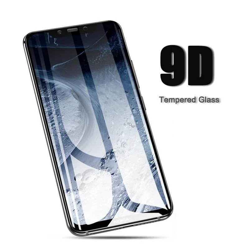 9D закаленное стекло с полным клеем для Nokia 6 2018 1x6 Защитное экрана 2 3 5 1 7 8 plus 9x5 x7 |