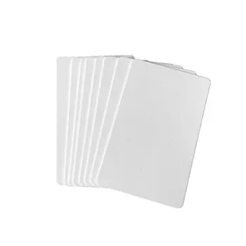 

RFID Proximity Control Entry Access 13.56MHz MF 1K S50 0.8mm Thin PVC IC Card + 125KHZ EM4100 Chip ID
