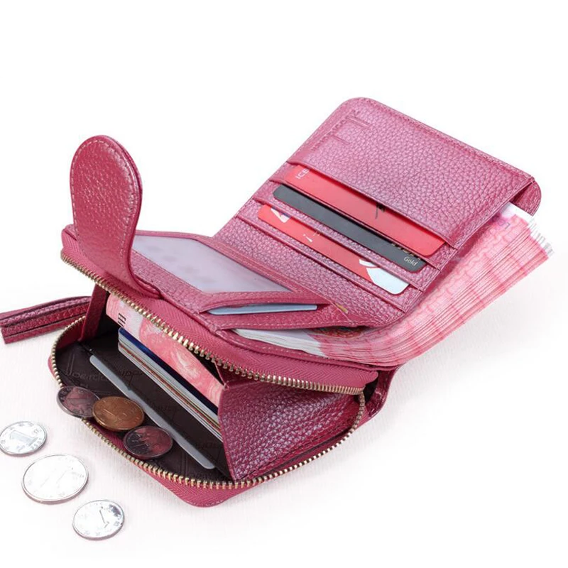 Hot Sale Fashion Short Tassel Women's Wallets Lady Mini Card Holder