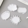 Kawaii Stationery Memo Pads Cute Dialog Box Paper Sticker Sticky Note Page Marker Planner for Kids School Supplies ► Photo 2/6