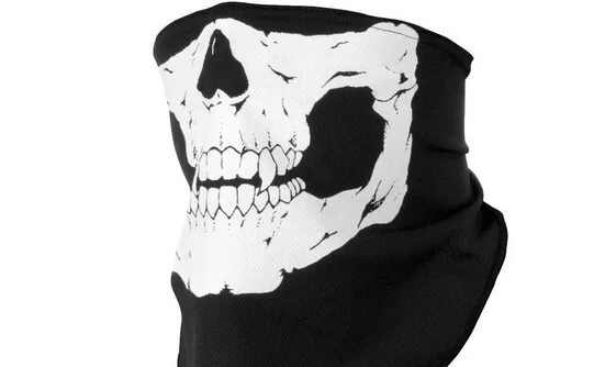 Велосипедная маска для лица Moto casco mascaras Skull трубчатая рта бандана мотоцикла