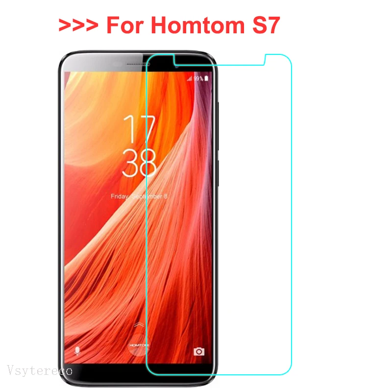 Защитное стекло Homtom S7 закаленное хорошего качества Для Doogee 5 S 7 | Мобильные