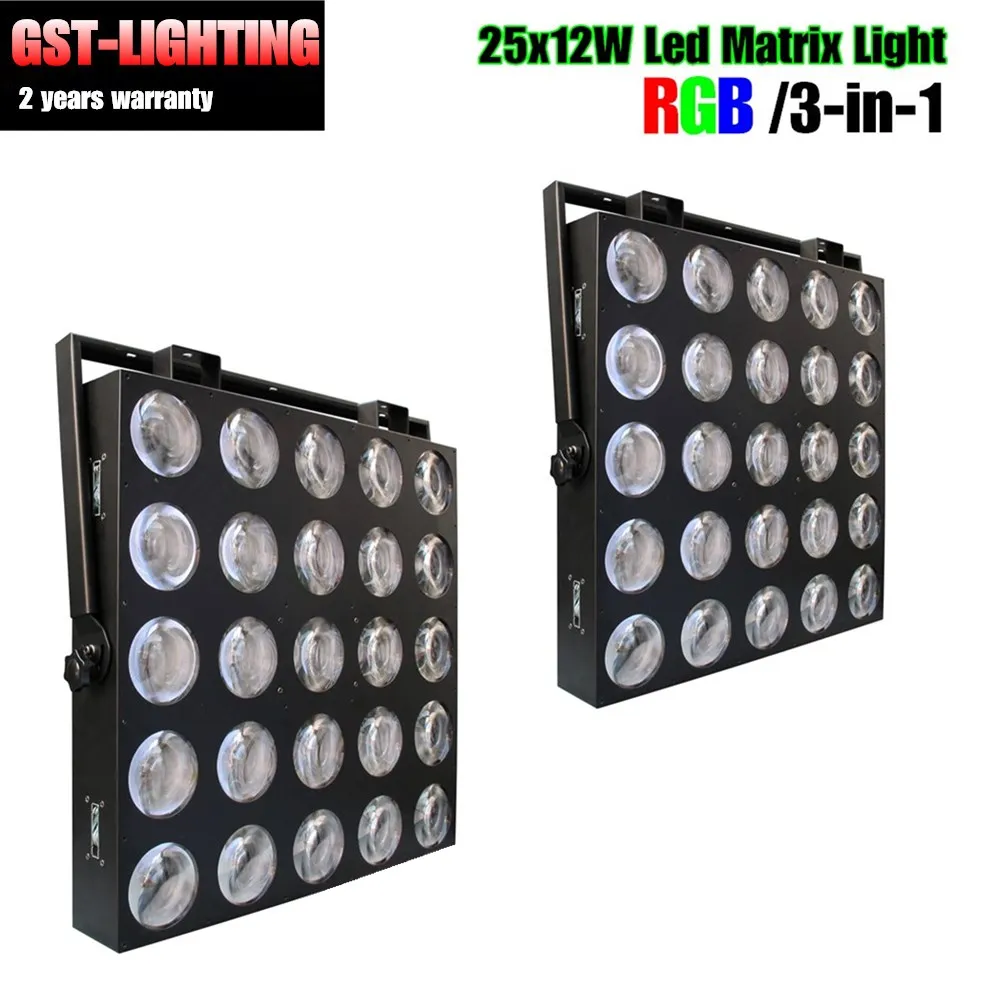 

2 шт./лот, профессиональный светодиодный матричный светильник 5x5 25 глаз, rgb, для сценивечерние, KTV, диджея