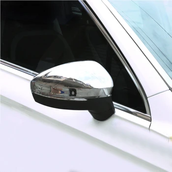 

FOR Tiguan 2019 chrome rearview mirror housing Tiguan MK2 modified reversing mirror cover accessories Tiguan 2017 car stickers