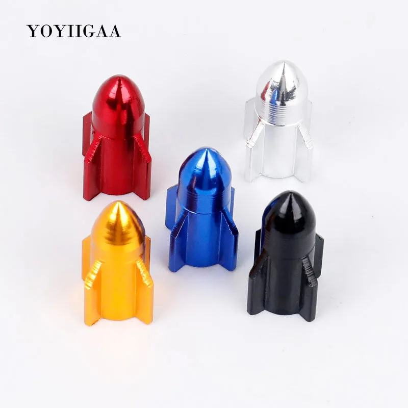 

2Pcs Bike Wheel Rim Tyre Stem Air Valve Caps Dust Cover MTB Bicycle Valve Cap Valve Core Tire mountain Bike Accessories