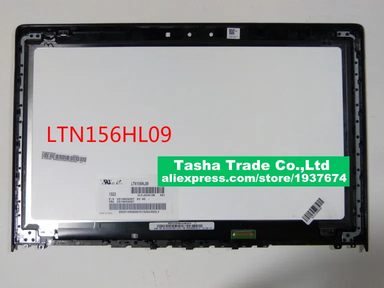 

15.6 LED FHD FLUSH GLASS SCREEN ASSEMBLY FOR LENOVO IDEAPAD Y700-15ISK 80NV non touch IDEAPAD Y700 15 Not 3D camera