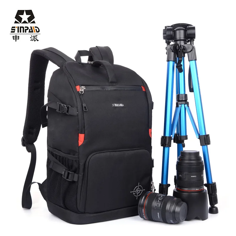 

Sinpaid Waterproof Ultra Durable Wear-resistantAnti-theft Prevent Vibration Travel Camera Bags for Canon EOS Nikon Sony Olympus