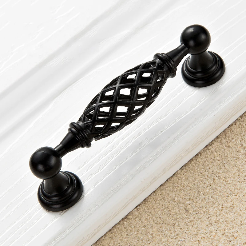 5pcs Birdcage Door Handle Antique Furniture Knobs and Handles for Kitchen Cabinets Vintage Closet Handle Drawer Pull 5pcs Birdcage Door Handle Antique Furniture Knobs and Handles for Kitchen Cabinets Vintage Closet Handle Drawer Pull