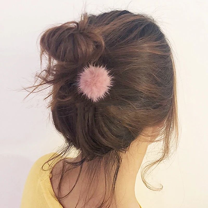 BB Clops Alloy Children Unique Wedding Graceful Mink hair 1PC/2PCS Gifts 2019 New Arrival Kids Girls 5 Colors Ball Gifts