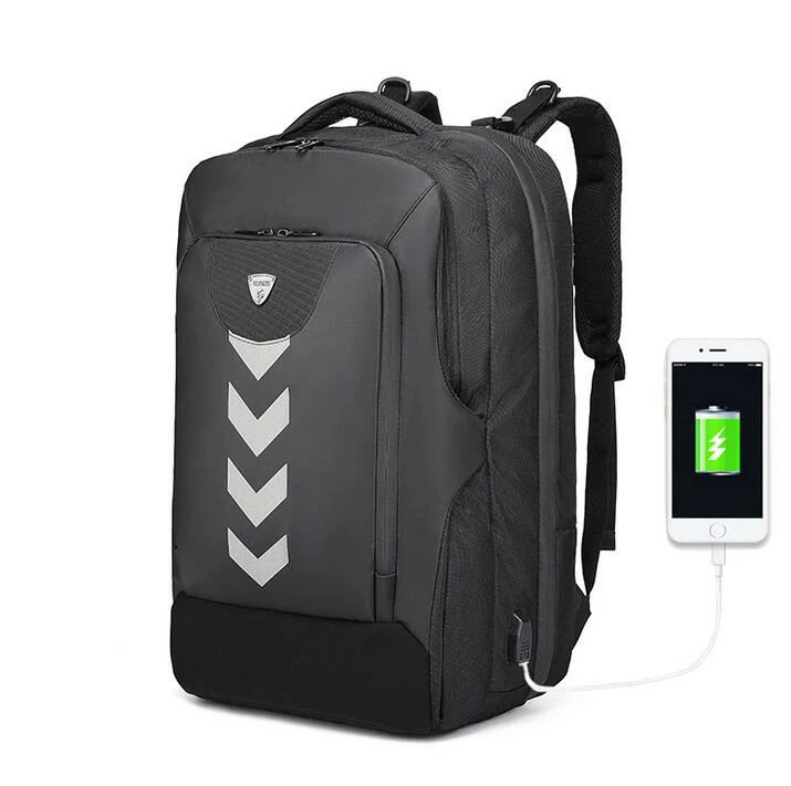 

2018 Multifunction Men Backpack USB Charging Business Laptop Computer Backpack Fashion Large capacity Waterproof Travel Backpack