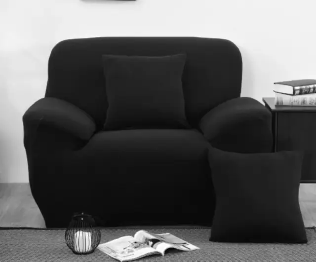 Simple and Elegant One Seater Recliner Cover Retro Recliner Sofa Cover