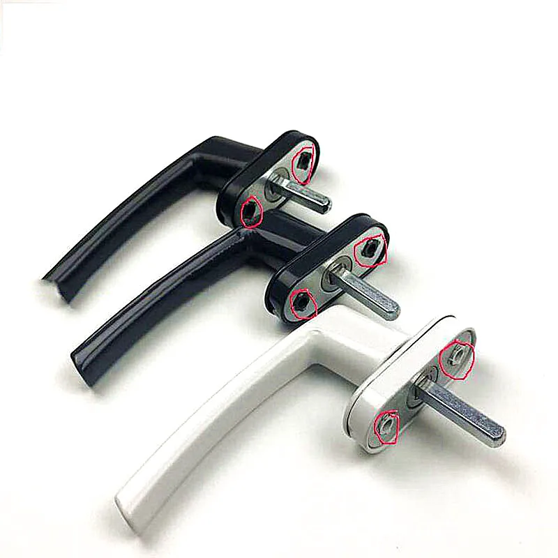 

Plastic steel door window handle push-pull inner sliding door turning Metal Handle
