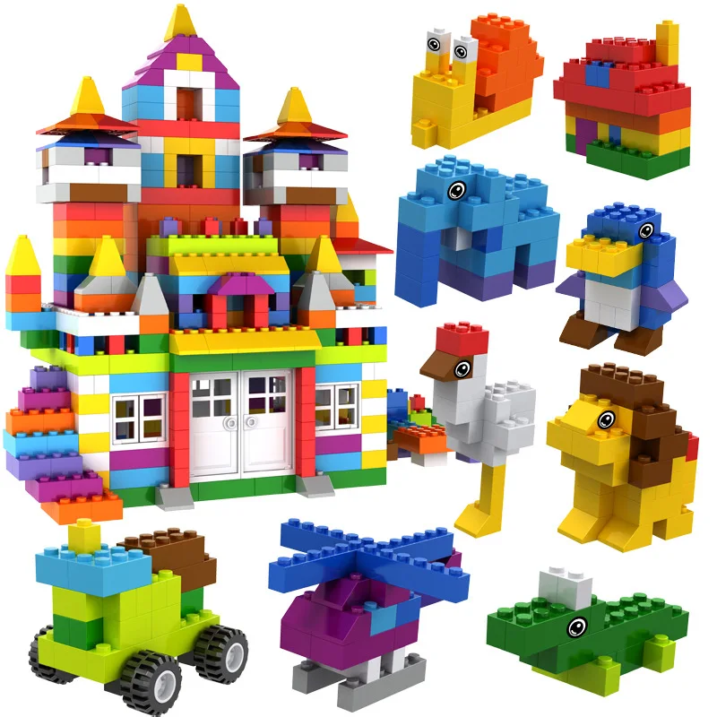 

550Pcs Colorful Classic DIY Creative Building Blocks Compatible Legoings Technic Bricks Educational Toys Gift For Child Gifts