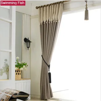 

Free shipping Customized quality thickening shade cloth window curtains for living room