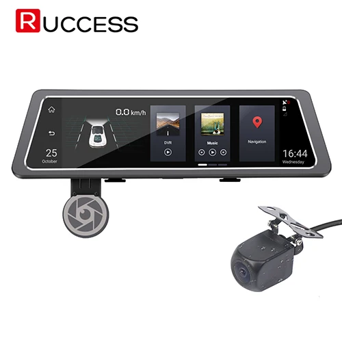 Ruccess 10 inch font b Car b font DVR Rearview Mirror Android 3G font b GPS