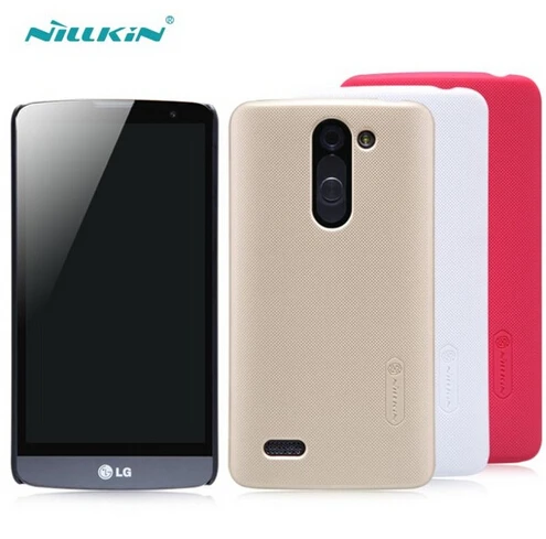 

For LG L Bello case Nillkin Frosted Shield Hard Back Cover Case For LG L Bello / D335 Phone Case Gift Screen Protector