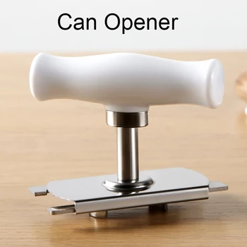 

Stainless Steel Can Opener Kitchen Screw Cap Bottle Wrench Free Size Suit Any Cans Tin Openers and Bottle Cap Opener 2018 KPQ