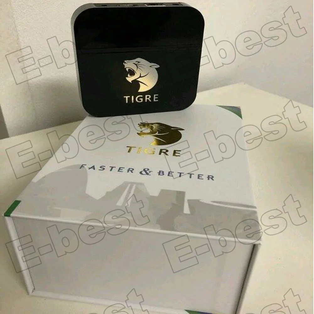 Tigre2 tv box H tv 6 коробка HTV 5 ip tv H tv 5 BOX H. tv 6 Бразильский Португальский ТВ Интернет-потоковая коробка Live HD Filmes по требованию tv