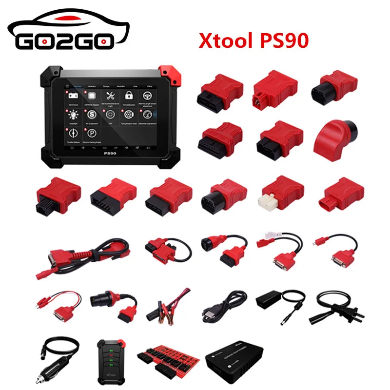 

100% Original XTOOL PS90 Car Diagnosis System Tool Lifetime Online Update Code Reader Key Programmer Same Like EZ500 EZ400 Pro
