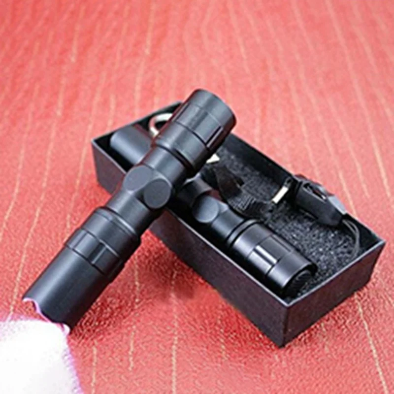 

Mini LED Waterproof Torch Flashlight Light Lamp New Hot Handy Police Torch LED Light
