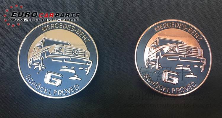 Stainless Steel G Class  G500 G550 G350 G63 G65 35th Anniversary embelms  (4)