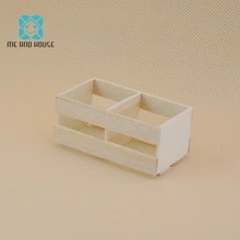 Мини Деревянный кукольный домик корзины Дети ролевые игрушки маленькие фруктовые корзины украшения