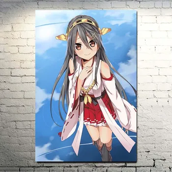 

Wall Art HD Prints Home Decor Poster 1 Panel Kantai Collection Picture Canvas Animation Painting For Living Room Frame Artwork