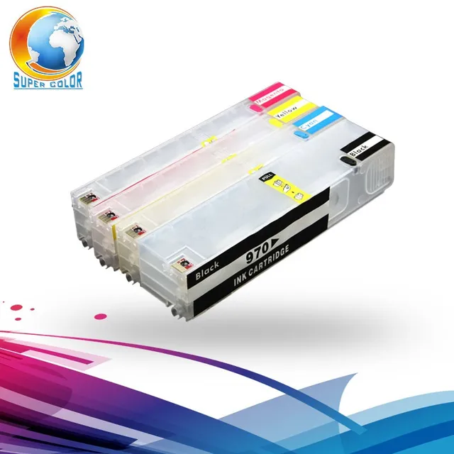Latest Updated ARC chips! For HP 980 Refillable Ink Cartridge For HP Officejet X555xh X585z