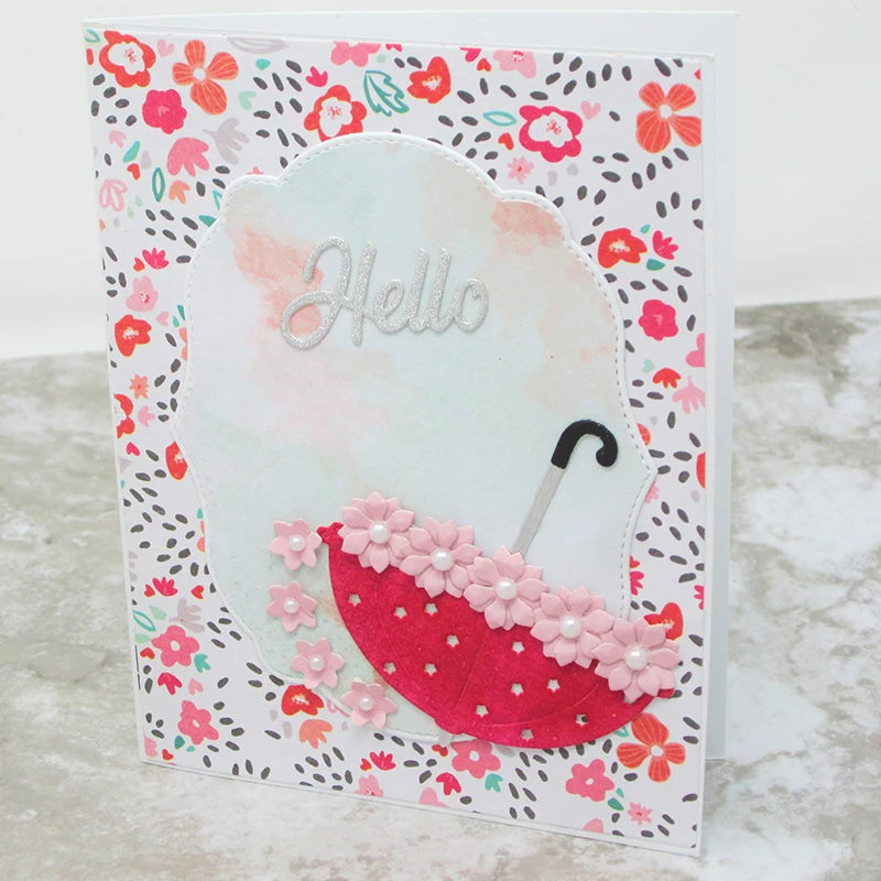 

METAL CUTTING DIES 2019 NEW Umbrella Cutting die for Scrapbook paper craft card album punch cutter