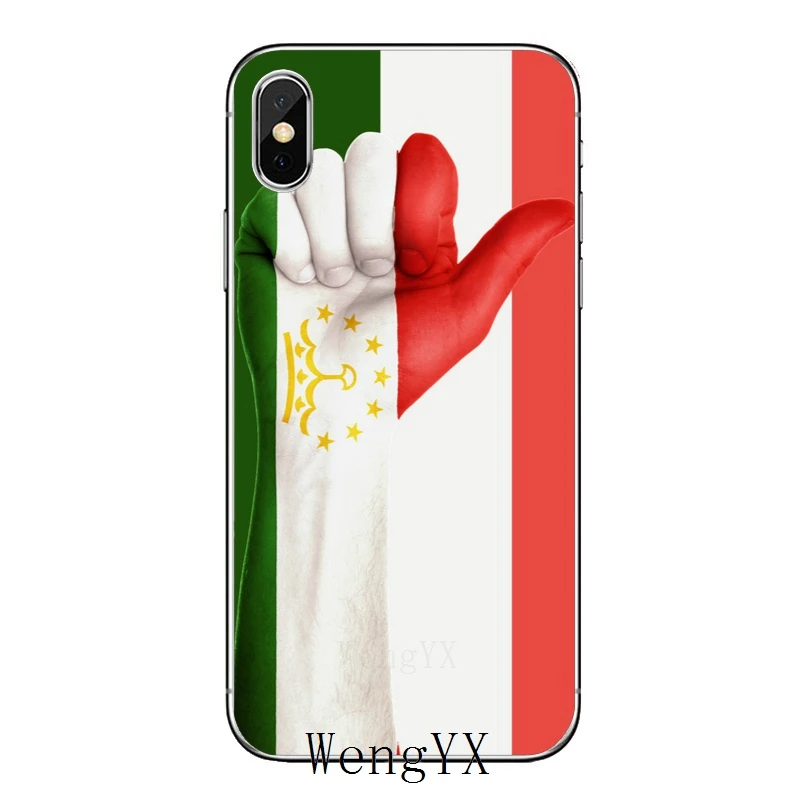 Мягкий тонкий чехол из тпу с национальным флагом для Apple iPhone X XR XS Max 8 7 6s 6 plus SE 5 4