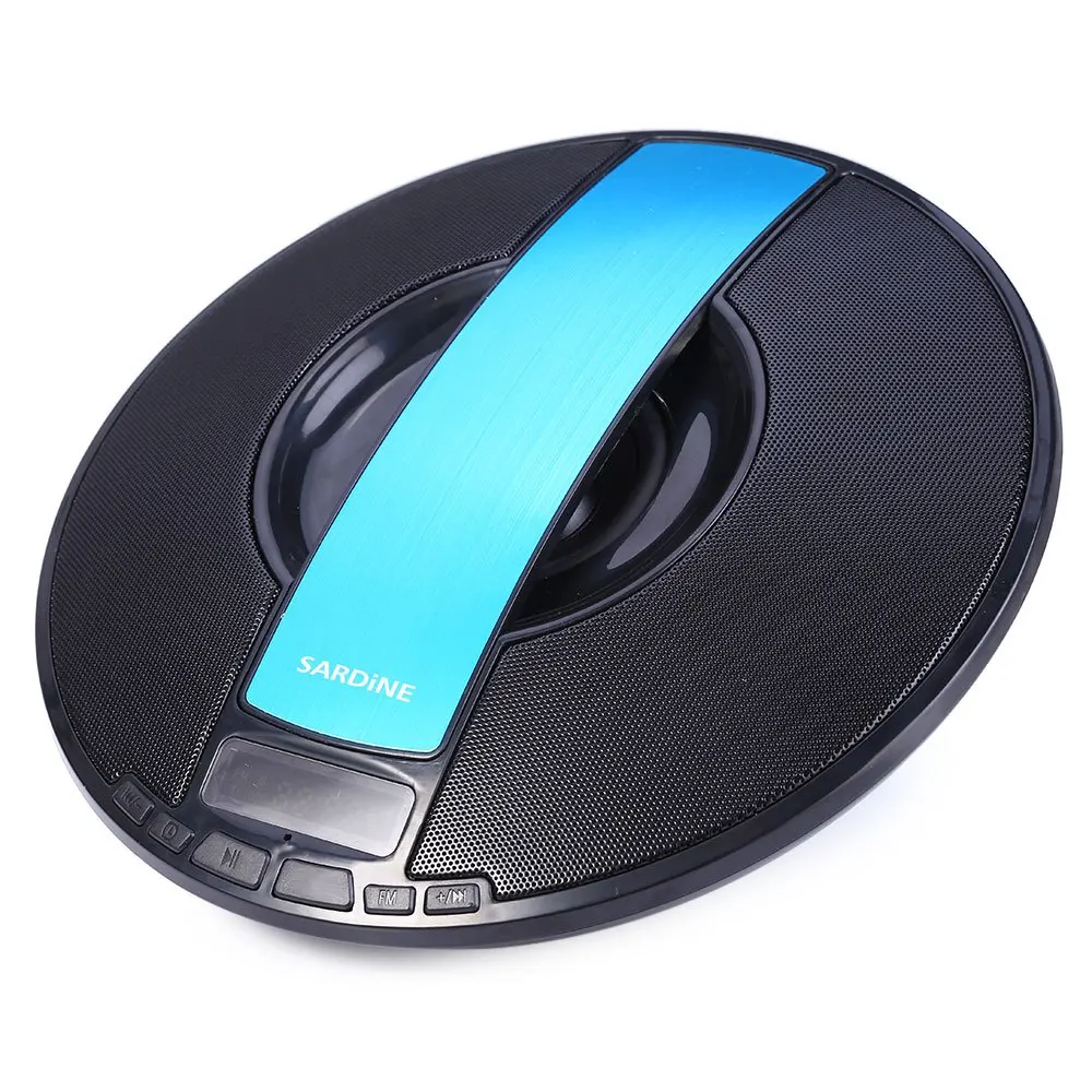 

SDY-021 HiFi Wireless Bluetooth Stereo Audio Speaker with Handsfree USB2.0 FM Radio Alarm Clock 3.5mm Line in Function