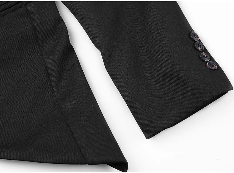 Мужской осенний Европейский Стиль Повседневный Западный Банкетный вечерние блейзер мужской чистый приталенный черный свадебный джентльменский костюм пиджак F312