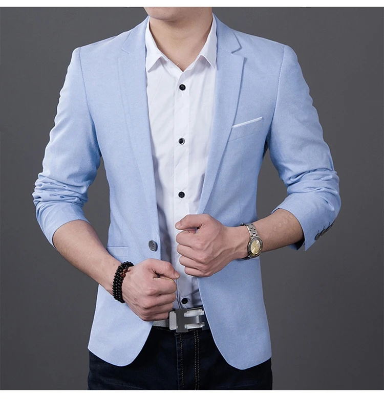 2021 модные повседневные мужские ботинки 1 х/б куртки мужской Slim Fit Формальные